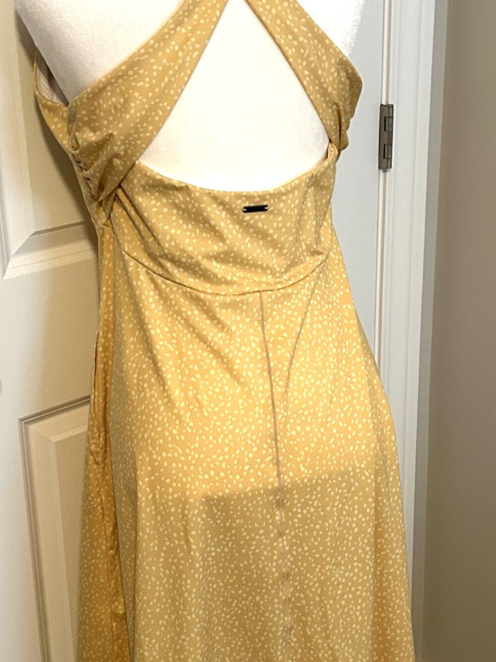 prAna Jewel Lake Summer dress in Birch spots color pattern, size M? - Picture 6 of 7